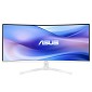 Preview: ASUS VU34WCIP-W Eye Care Monitor, 34" UWQHD VA Curved, 3440x hinten