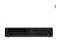 Preview: Lenovo ThinkCentre M75q Gen 5 12RQ - Mini - Ryzen rechts