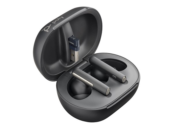 Poly Voyager Free 60+ - True Wireless-Kopfhörer mi oben