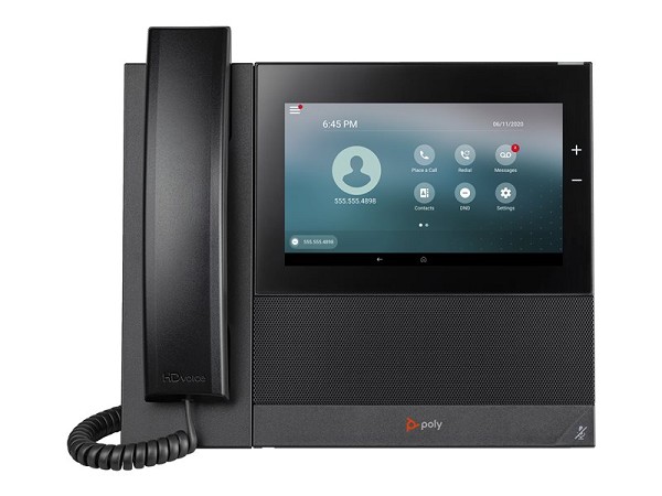 Preview: Poly CCX 600 OpenSIP - VoIP-Telefon  hinten hinten