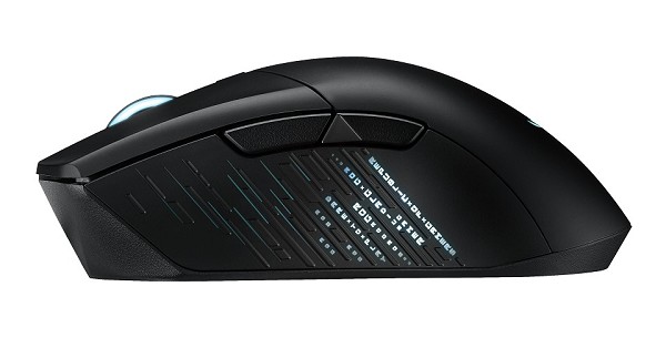 ASUS ROG Gladius III Maus Gaming rechts USB Typ-A außen