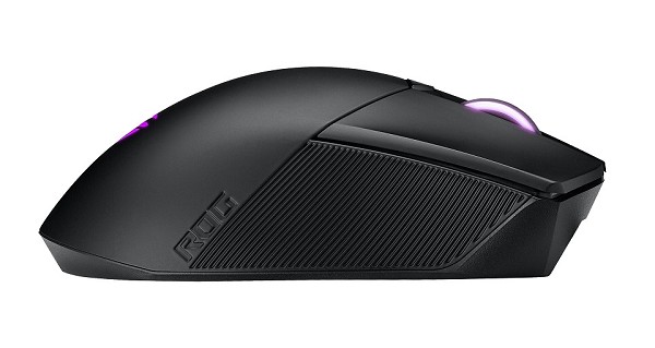 ASUS ROG Gladius III Maus Gaming rechts USB Typ-A vorn links