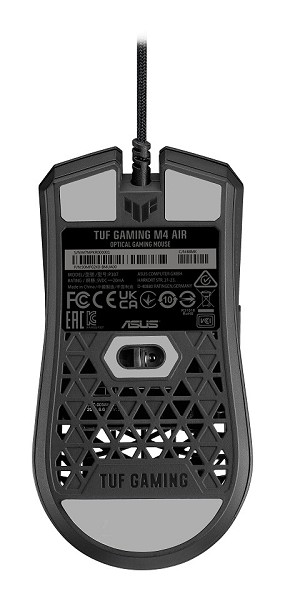 Preview: ASUS TUF Gaming M4 Air Maus Beidhändig USB Typ-A O hinten