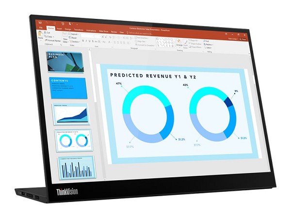 Preview: Lenovo ThinkVision M14d - LED-Monitor - 35.6 cm (1 links