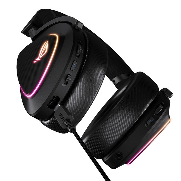 ASUS ROG DELTA II Kopfhörer Verkabelt & Kabellos K unten