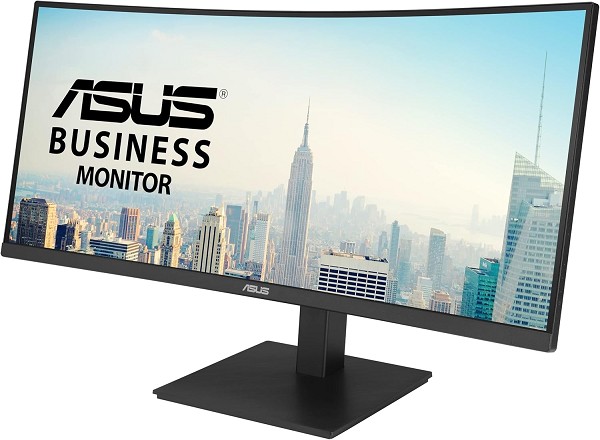 Preview: ASUS VA34VCPSR - LED-Monitor - gebogen - 86.4 cm ( hinten