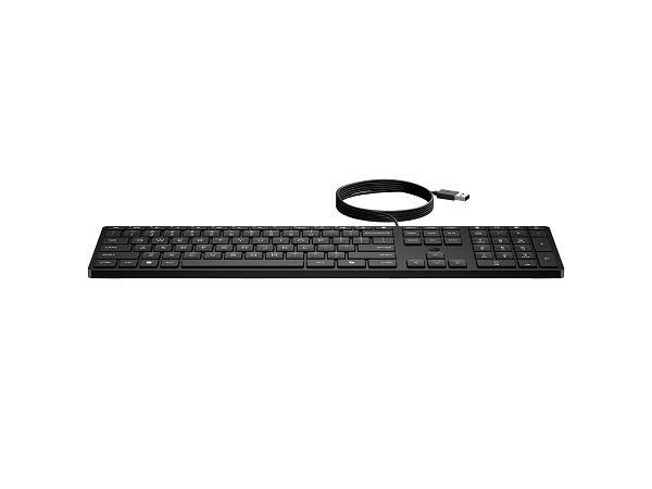 Preview: HP Desktop 320K - Tastatur - USB - Deutsch rechts rechts