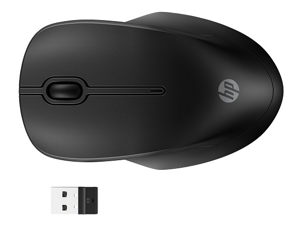 Preview: HP 255 - Maus - 3 Tasten - kabellos - 2.4 GHz, Blu hinten