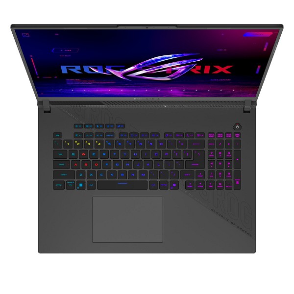 Preview: ASUS ROG Strix G18 G814PP-S8014W, Eclipse Gray, Ry hinten