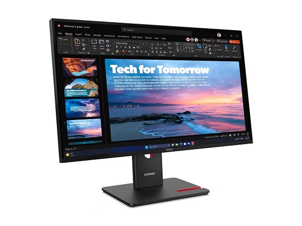 Preview: Lenovo ThinkVision T27qd-40 - LED-Monitor - QHD - hinten