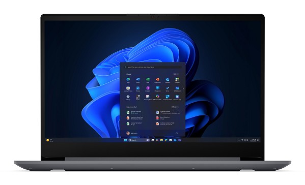 Preview: Lenovo V17 G7 IWC Intel Core 5 320 Laptop 43,9 cm hinten
