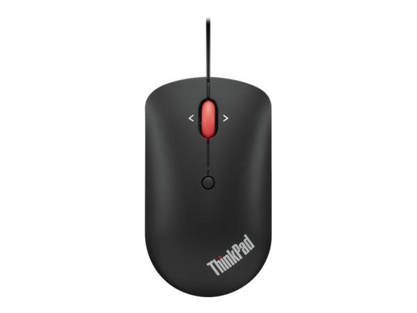 Preview: Lenovo ThinkPad Compact - Maus - USB, USB-C - Rave hinten