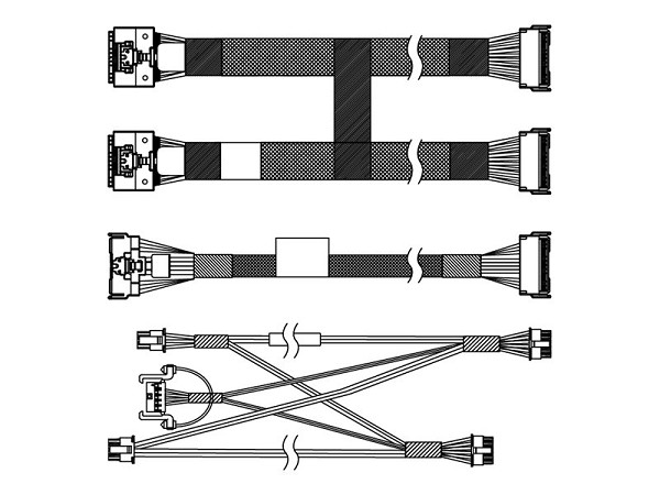 Lenovo Speicherkabelkit - für 2,5