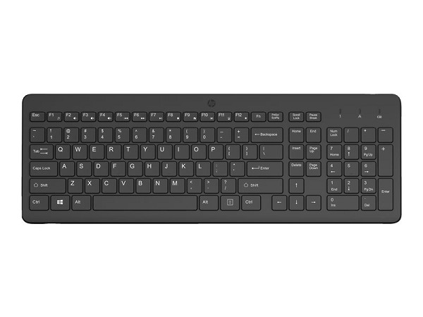 Preview: HP 225 - Tastatur - 2,5-Zonen-Layout - Deutsch - S hinten
