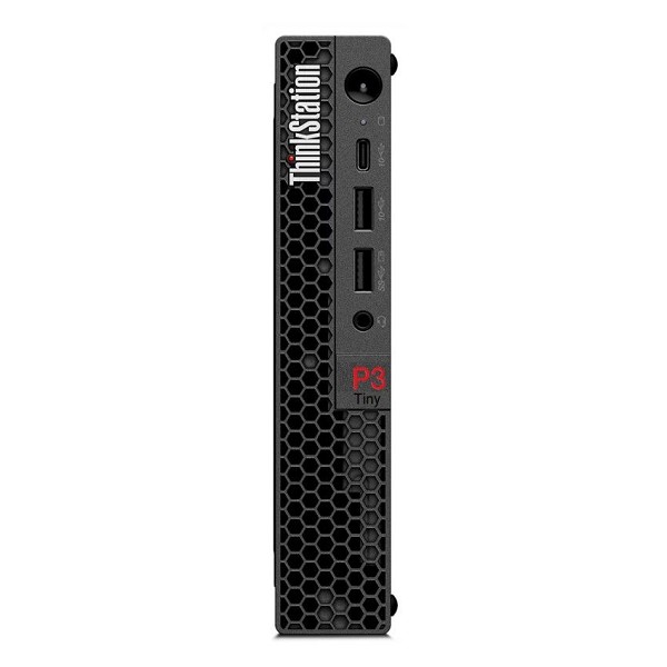 Preview: Lenovo ThinkStation P3 - Intel Core i5-14600, 32 GB RAM, 1 T hinten
