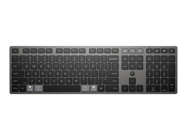 Preview: HP 725 - Tastatur - multifunktional, wiederaufladb hinten