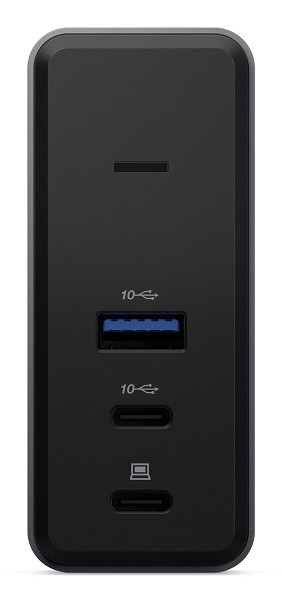 Preview: Lenovo X9 Charging GaN Dock Kabelgebunden USB 3.2 rechts