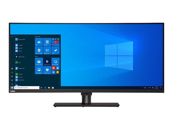 Lenovo ThinkVision P40w-20 - LED-Monitor - gebogen hinten