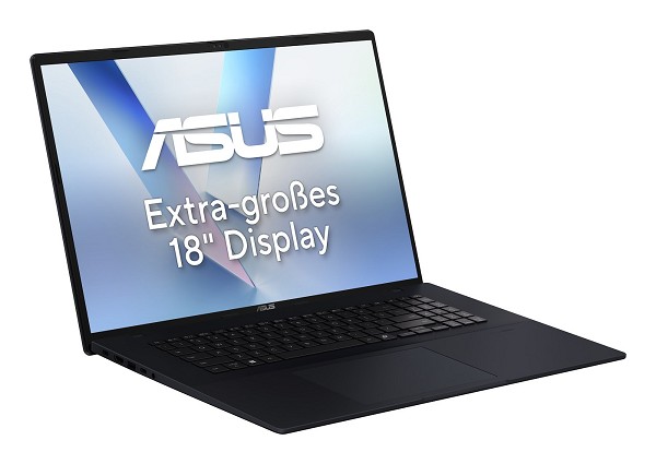 Preview: ASUS Vivobook 18 M1807GA-S8068W Copilot+ PC AMD Ry hinten