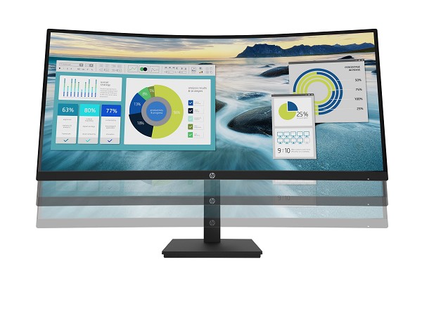 Preview: HP P34hc G4 - P-Series - LED-Monitor - gebogen - 8 hinten