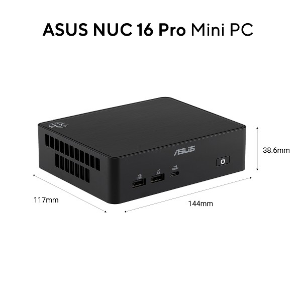 ASUS NUC 16 Pro Slim Mini PC RNUC16GDKU7684N2 (Int