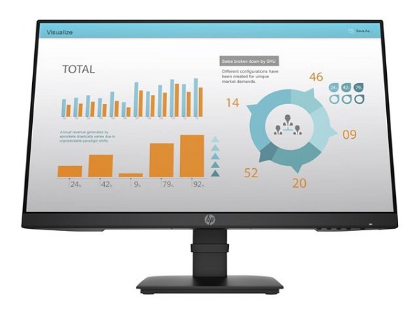 Preview: HP P24 G4 - P-Series - LED-Monitor - Full HD (1080 hinten
