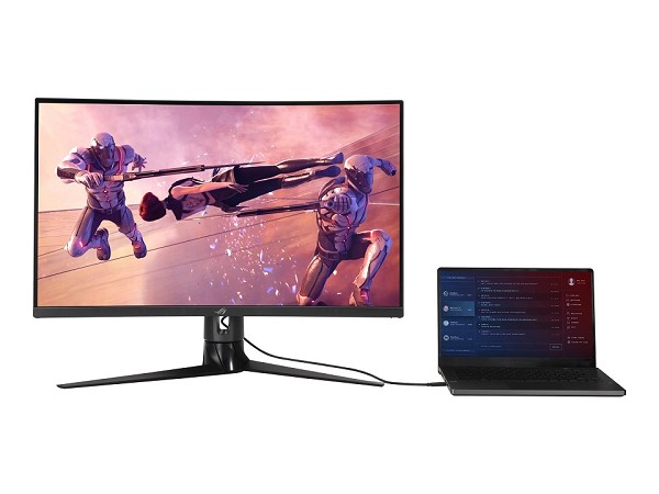 Preview: ASUS ROG Strix XG32VC - LED-Monitor - gebogen - 80 hinten