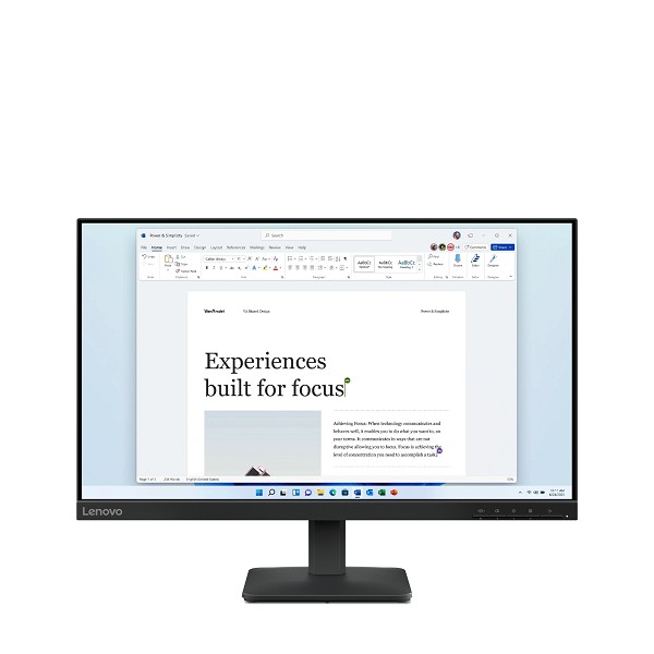 Lenovo L24-4e - LED-Monitor - 61 cm (24") (23.8" s