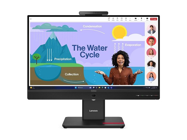 Preview: Lenovo ThinkVision T24D-4v - LED-Monitor - 1920 x 1080 Full  hinten