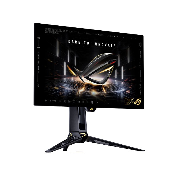 ASUS ROG Swift OLED PG27AQWP-G Edition 20, 26,5" Tandem-WOLE vorn links