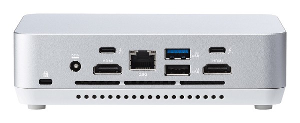 Preview: ASUS NUC 14 Pro+ RNUC14RVSU700002I UCFF Weiß 155H links