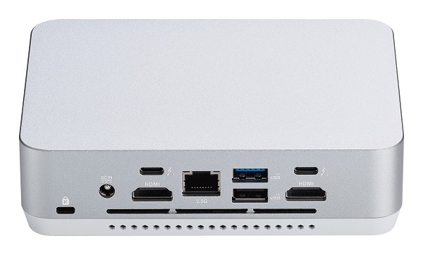 ASUS NUC 14 Pro+ RNUC14RVSU700002I UCFF Weiß 155H außen