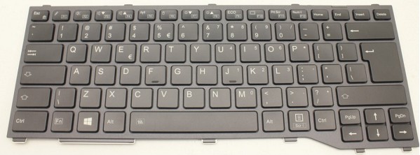 Keyboard black w/ BL english /US for LIFEBOOK T939