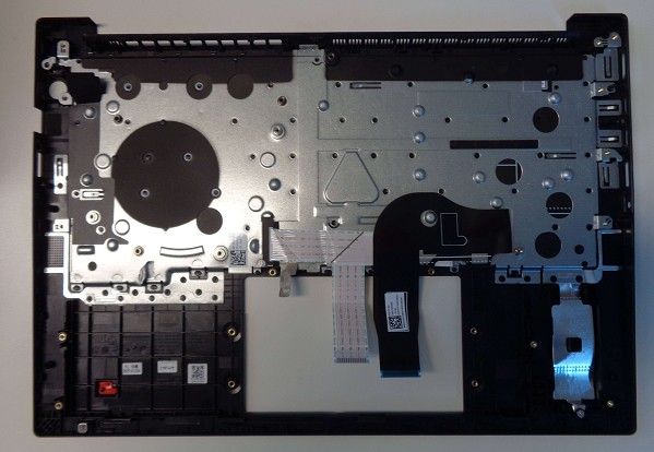 Preview: C-Cover/Oberschale mit Tastatur deutsch für ThinkPad E14 Gen hinten