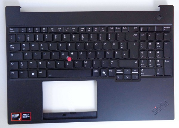 C-Cover/Oberschale Tastatur DE (Backlight) ThinkPad E16 Gen 3 (Ty 803