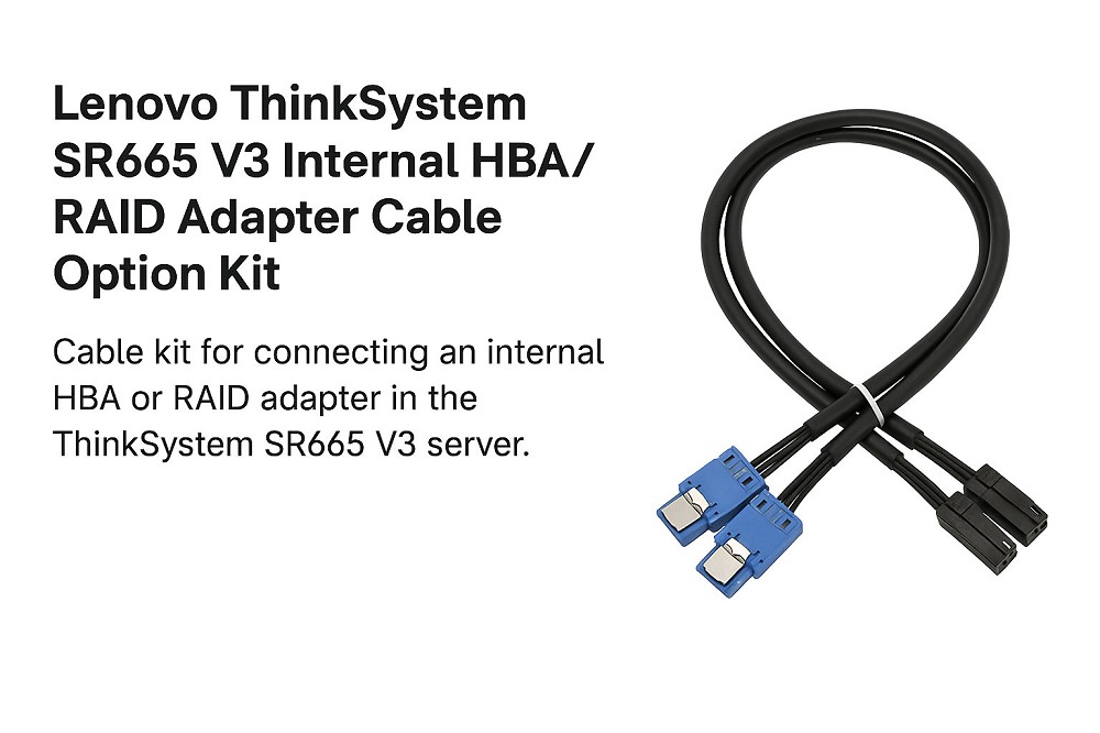 Lenovo ThinkSystem - Speicherkabelkit - für ThinkS