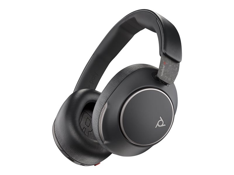 Poly Voyager Surround 80 UC - Headset - Adapter US hinten