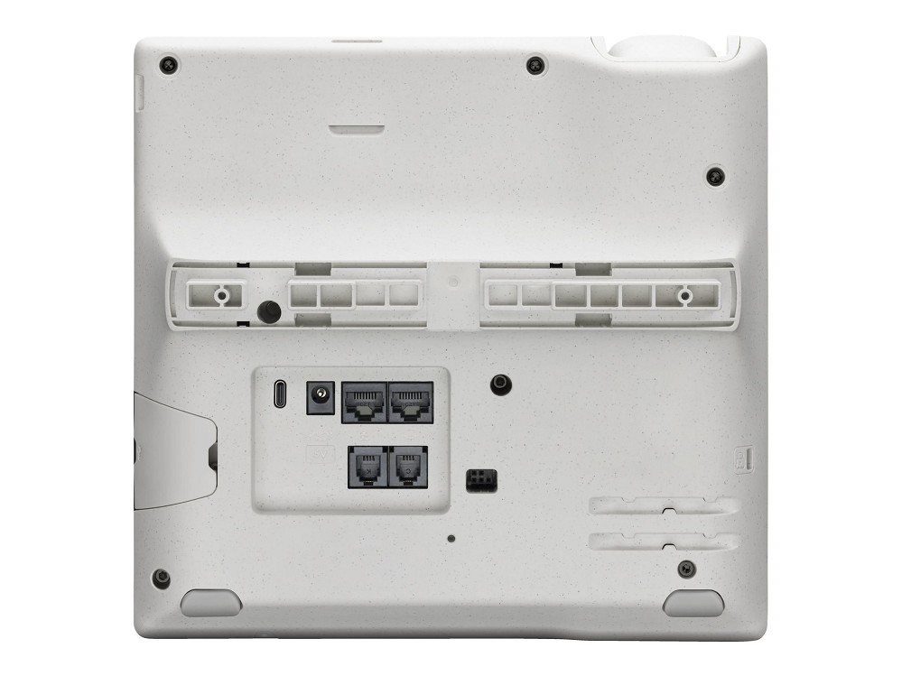 Poly Edge E550 - VoIP-Telefon mit Rufnummernanzeig rechts