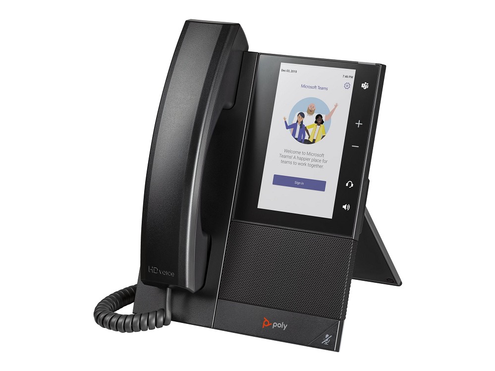 Poly CCX 505 - für Microsoft Teams - VoIP-Telefon hinten