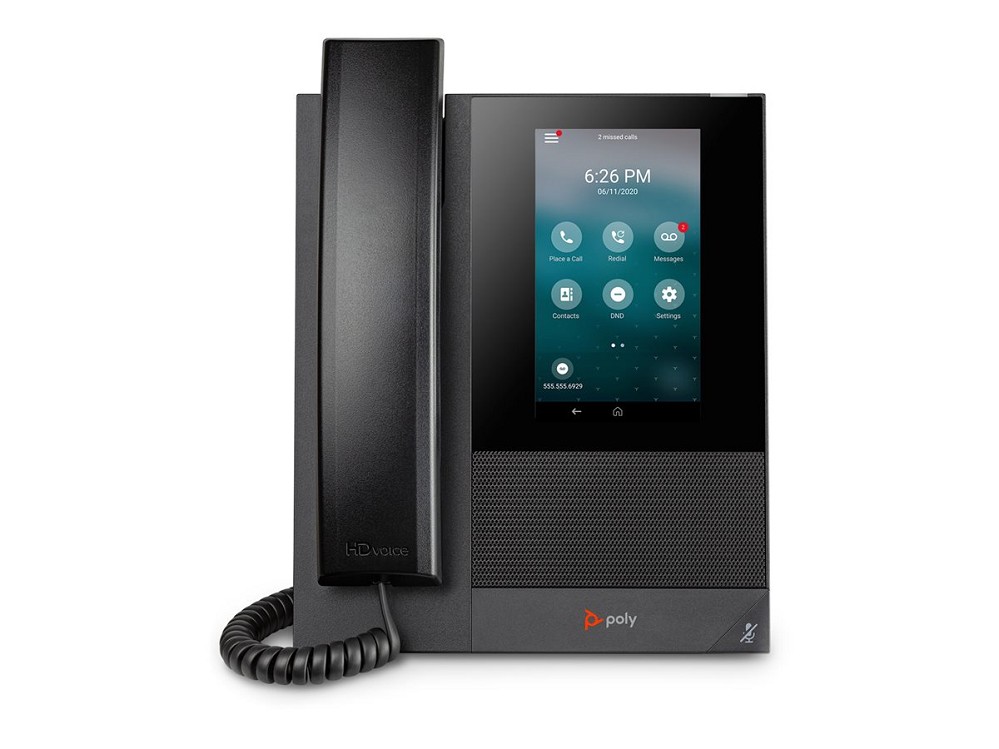 Poly CCX 400 - VoIP-Telefon mit Rufnummernanzeige/