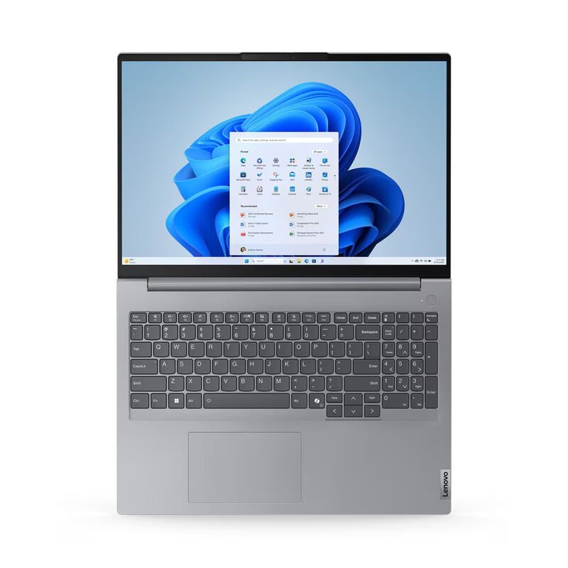 Lenovo ThinkBook 16 G7 ARP, Arctic Grey, Ryzen 5 7 außen