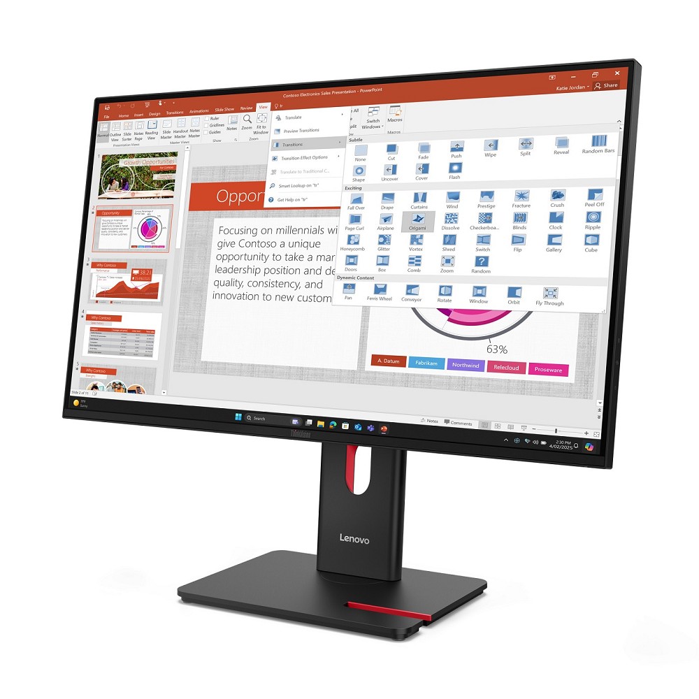 Lenovo ThinkVision T27-40 - LED-Monitor - 68.6 cm links