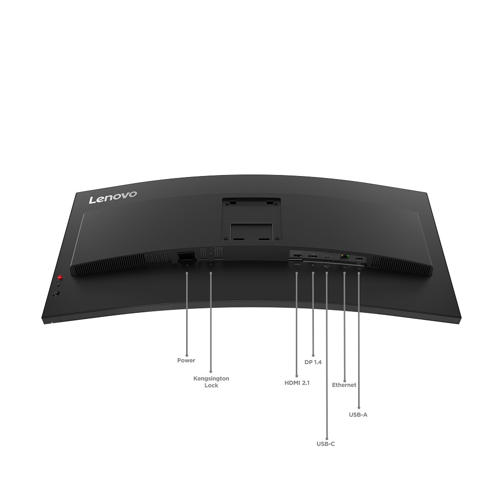 Lenovo ThinkVision T34WD-40 - LED-Monitor - gebogen - 86.4 c vorn rechts