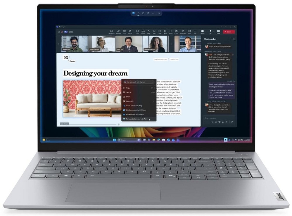 Lenovo ThinkBook 16 G9 IPL - 16", Intel Core Ultra 7 355, 16 GB R 112