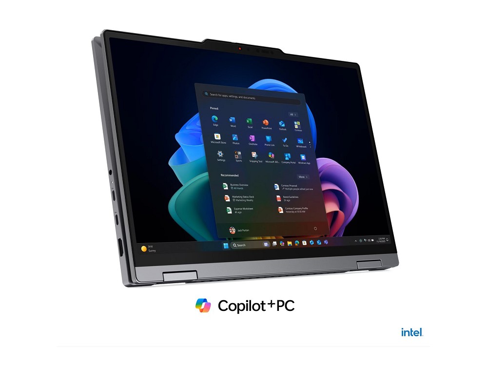 Lenovo ThinkPad X1 2-in-1 Gen 11 - Aura Edition - Ultra 7 35 hinten