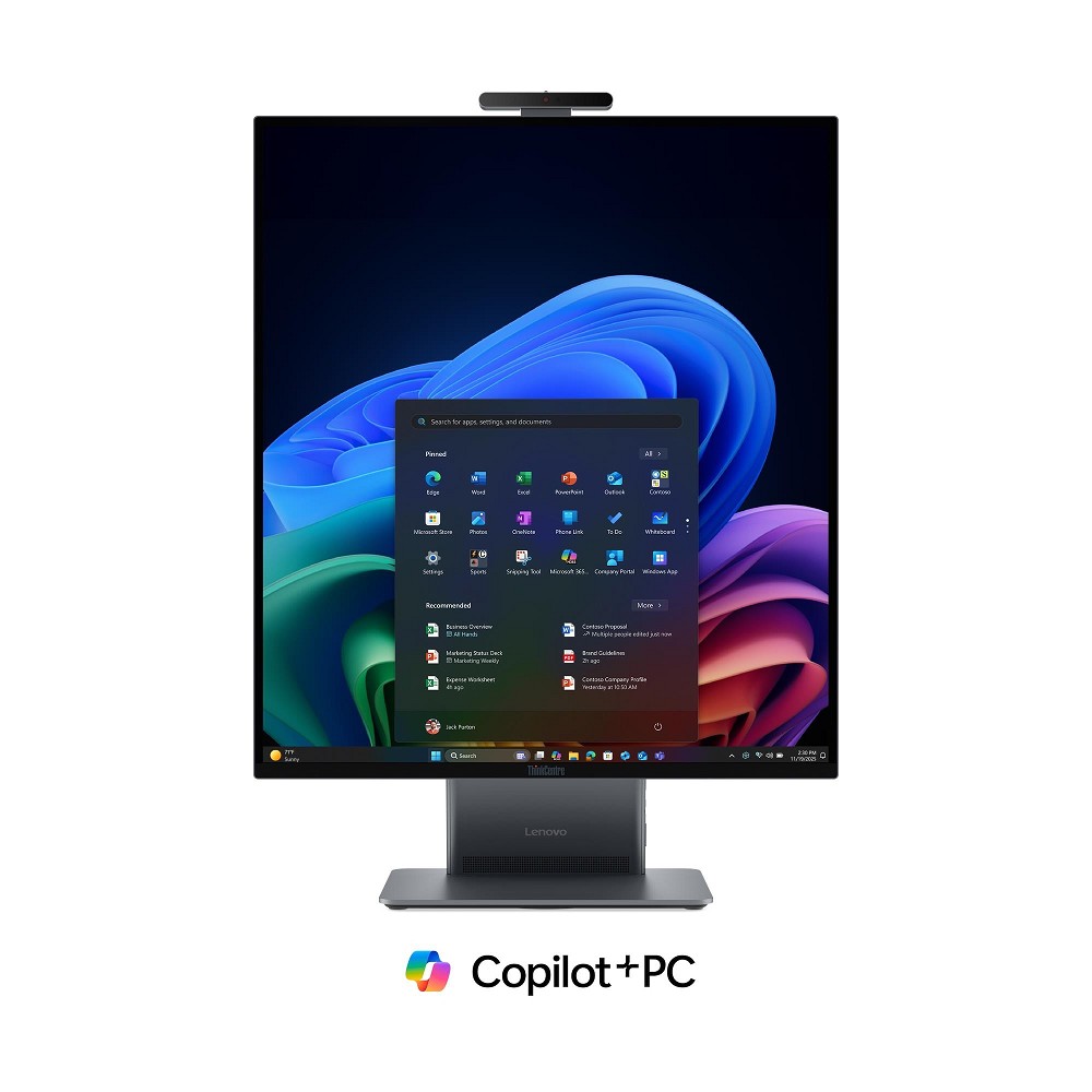 Lenovo ThinkCentre X AIO – 27,6", Intel Core Ultra X7 368H, 32 GB 489
