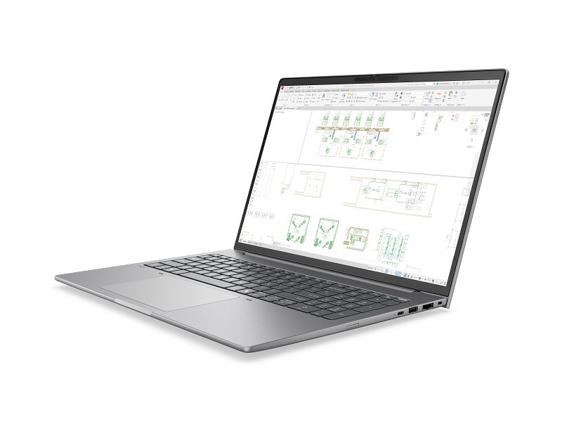 HP ZBook 8 G2i 16, 16" 2.5K IPS, Intel Core Ultra 9 386H, 64 hinten