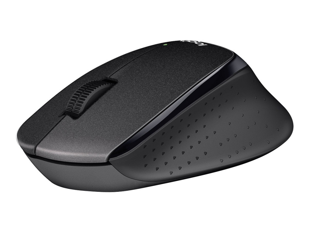 Logitech M330 SILENT PLUS - Maus - 3 Tasten - kabe hinten