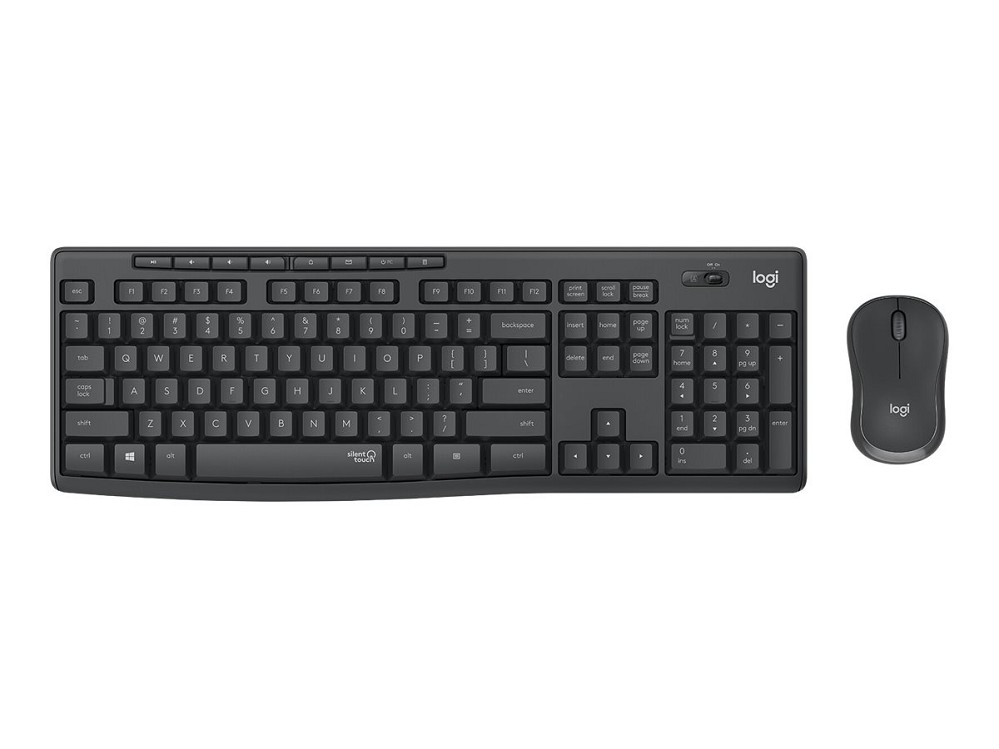 Logitech MK295 Silent - Tastatur-und-Maus-Set rech rechts