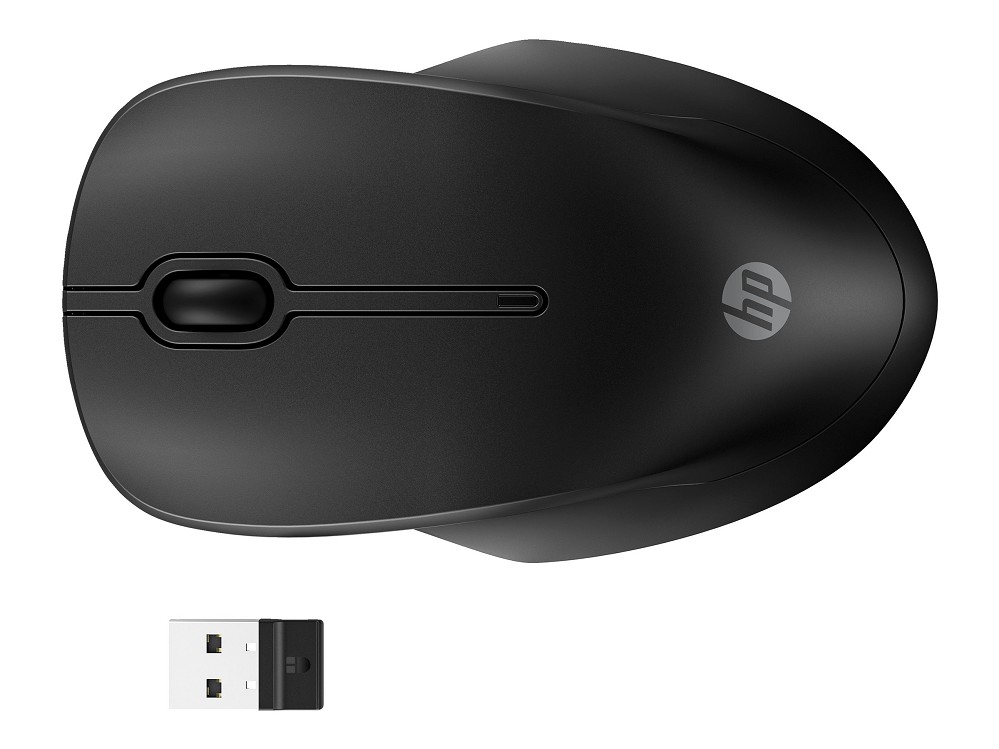 HP 255 - Maus - 3 Tasten - kabellos - 2.4 GHz, Blu hinten